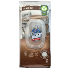 Влажные салфетки для мебели Mr. Magic, 60 шт